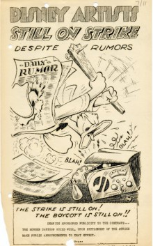 Disney Artists Still On Strike