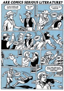 Are comics serious literature ?