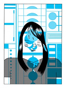 Un portrait par Box Brown