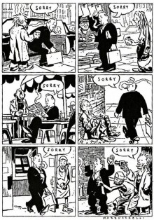 « Sorry », un récit en une page de David Mazzucchelli