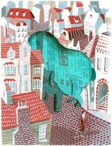 « Elephant Walk », une illustration de JooHee Yoon