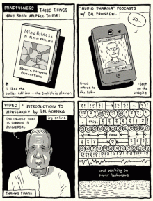 Kevin Huizenga évoque la méditation