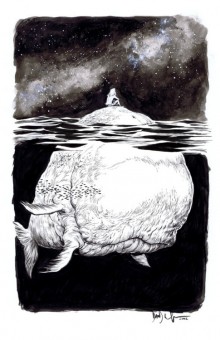 « The Whale », une illustration de Dave Wachter