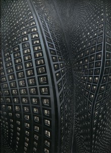 Les visions urbaines étouffantes de Hariton Pushwagner