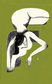 Une élégante alanguie par Julianna Brion