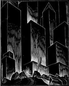 Un paysage urbain oppressant de Lynd Ward