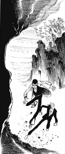 Une planche tirée du « Lupin Sansei » de Monkey Punch