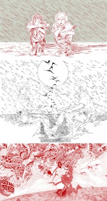 « log », un joli triptyque de amber389