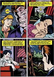 Charles Burns : “The Smell of Shallow Graves”, Raw n° 2 (1990)