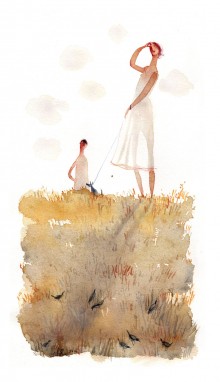 « Fin de verano », une illustration d&rsquo;Isabel Hojas