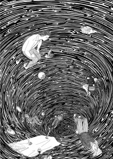 « The Diner Party », illustration de Rohan Daniel Eason