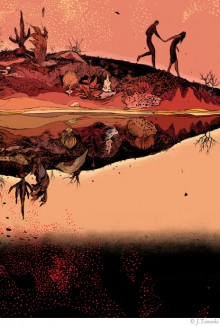 Un extrait de la série « myths & legends » de Jillian Tamaki