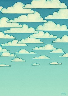 « Afternoon Sky », illustration de Kecky