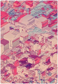 « Pixel City », visions urbaines de l&rsquo;Atelier Olschinsky