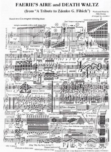 L&rsquo;étonnante partition du « Faerie&rsquo;s Aire and Death Waltz (from ‘A Tribute to Zdenko G. Fibich’) » de John Stump