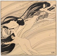 « Fischblut » de Gustav Klimt (1897-98)