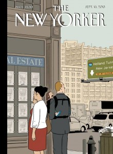 Adrian Tomine fait (encore) la couverture du New Yorker