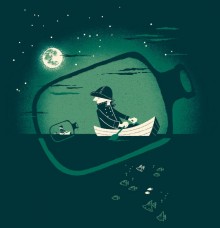 Une bouteille à la mer  par Esther Aarts