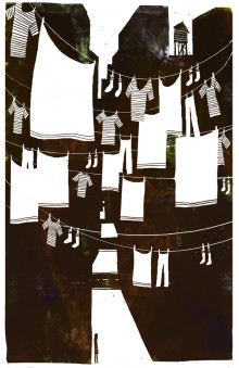« Laundry Day », une illustration de Jon Klassen