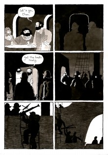 Une planche d&rsquo;un projet en cours d&rsquo;Antoine Cosse
