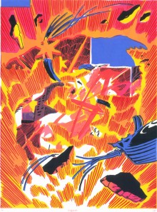 « SHAZAM ! », peinture de John David Deardourff