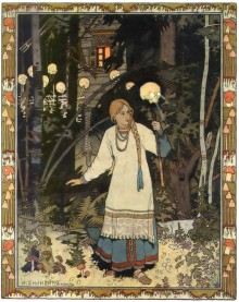 Vassilissa-la-très-belle, illustrée par Ivan Bilibin (1899)