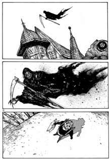 Une planche de « Dorehodoro » par Hayashida Q