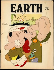 Couverture de « Earth » par Bob Zoell, en janvier 1971