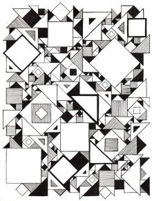 Une composition abstraite par Emma Welton