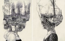 Deux portraits étranges signés Pat Perry