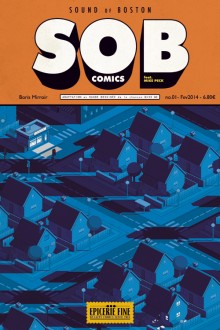 Couverture de SOB#1 par Boris Mirroir, à paraître chez Vide Cocagne