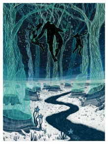 « The Visitors », illustration signée James R. Eads