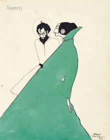 « The Decadents », dessin de Harry Clarke (1889-1931)