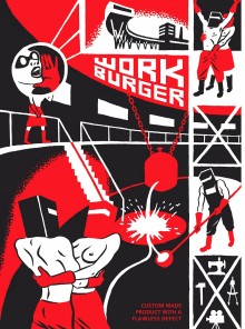 La couverture de The WorkBurger International Comics Anthology