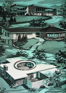 Une illustration tirée du « New Homes Guide », édition 1963