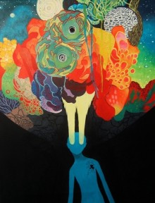 « The eyes that saw », une illustration signée Carolyn Amorin