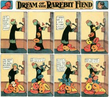 Un strip tiré du « Dream of the Rarebit Fiend » de Winsor McCay