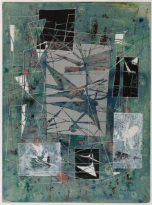 « Summer Landscape », composition abstraite de Jimmy Ernst (1951)