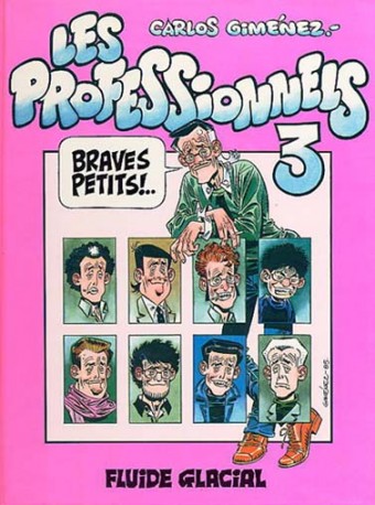 Couverture de Les professionnels (t.3)
