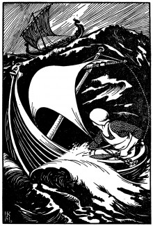 Illustration de Reginald & Horace Knowles tirée de « Norse Fairy Tales » (1910)