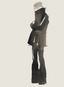 Une esquisse de Bernadette Pascua