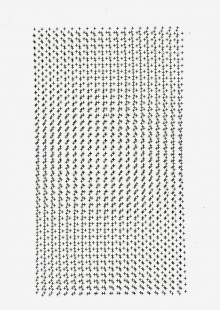 Une composition hypnotique de Channa Horwitz