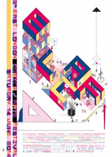 Affiche de l&rsquo;ELCAF 2014 par Chris Ware