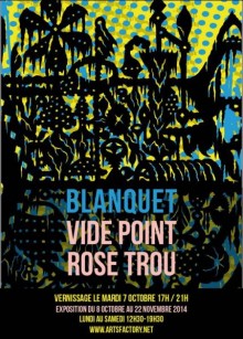 vide point . rose trou
