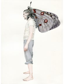 Un papillon dans la tête