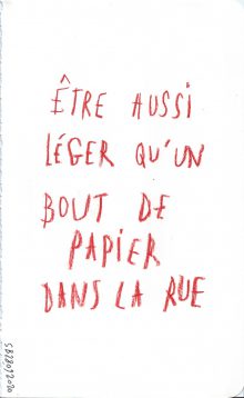 Un jour est un dessin