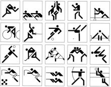Pictogrammes olympiques – 1972