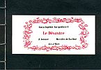 Couverture de Le Désastre